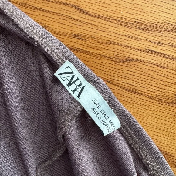 Zara midi brown dress - Picture 4 of 5